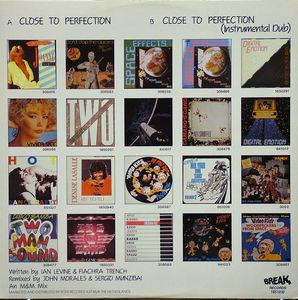 Back Cover Single Miquel Brown - Close To Perfection