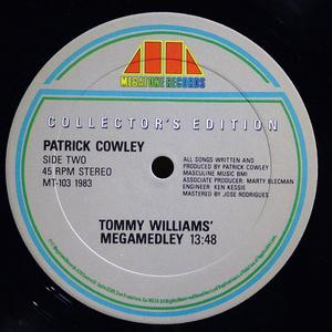 Back Cover Single Patrick Cowley - Menergy