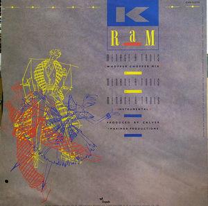 Back Cover Single K-ram - Menage A Trois