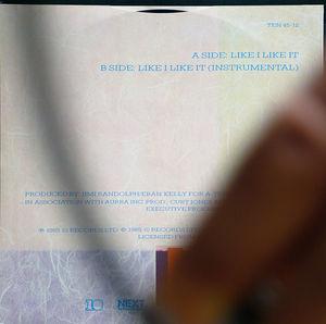 Back Cover Single Aurra - Like I Like It