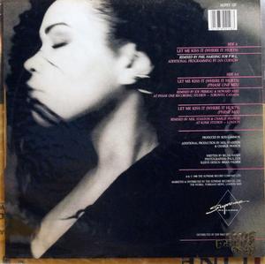 Back Cover Single Belva - Let Me Kiss It (where It Hurts)