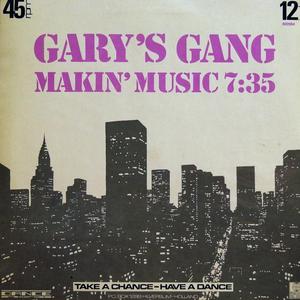 Back Cover Single Gary's Gang - Makin' Music