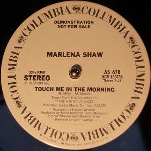 Back Cover Single Marlena Shaw - Shaw Biz - Suddenly It's How I Like To Feel