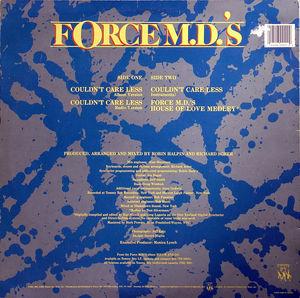 Back Cover Single Force M.d.'s - Couldn't Care Less