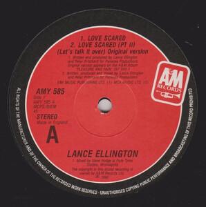 Back Cover Single Lance Ellington - Love Scared (Let's Talk It Over) (Original Version)