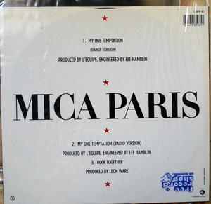 Back Cover Single Mica Paris - My One Temptation