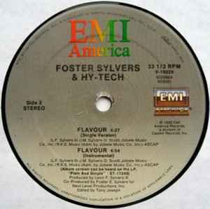 Back Cover Single Foster Sylvers - Flavour (Special Extended Version)