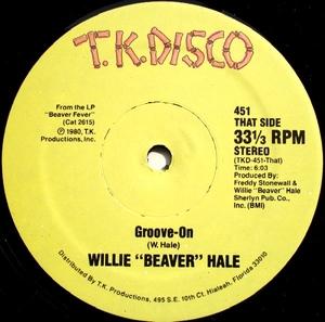 Back Cover Single Willie 'beaver' Hale - Party Times