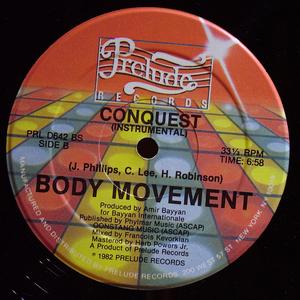 Back Cover Single Conquest - Body Movement