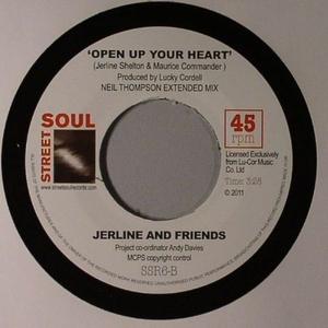 Back Cover Single Jerline And Friends - The Best Of Friends
