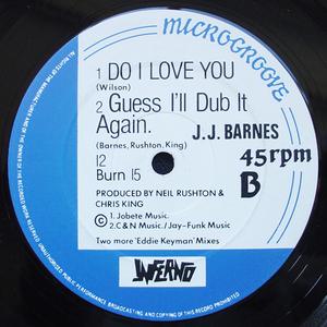 Back Cover Single J.j. Barnes - Guess I'll Try It Again