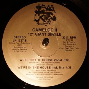 Back Cover Single Camelot Ii - We're In The House