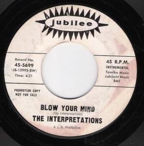 Back Cover Single The Interpretations - Trippin'