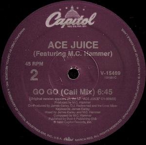 Back Cover Single Ace Juice - Go Go