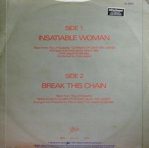 Back Cover Single Isley Jasper Isley - Insatiable Woman