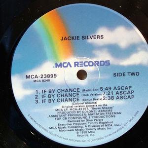Back Cover Single Jackie Silvers - If By Change