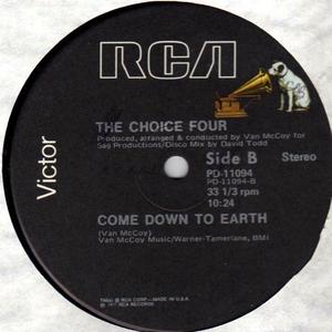 Back Cover Single The Choice Four - Two Different Worlds