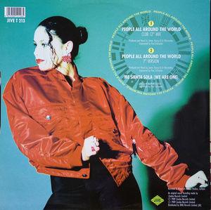Back Cover Single Dina Carroll - People All Around The World