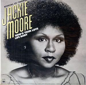 Back Cover Single Jackie Moore - How's Your Love Life Baby