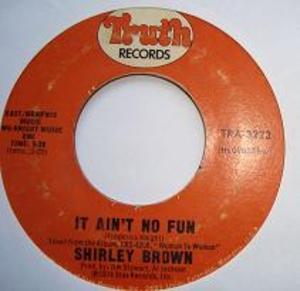 Back Cover Single Shirley Brown - I've Got To Go On Without You