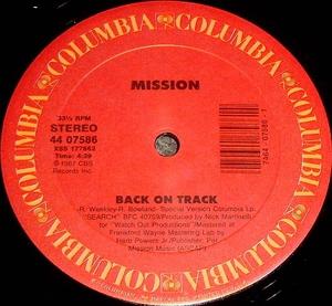Back Cover Single Mission - Lover For Life