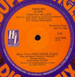Back Cover Single Timothy Wilson - Sugarland Express