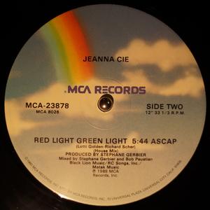 Back Cover Single Jeanna Cie - Red Light Green Light