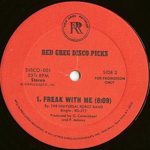 Back Cover Single Dunn Pearson Jr - Red Greg Disco Picks