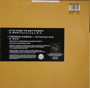 Back Cover Single D Mob - It Is Time To Get Funky