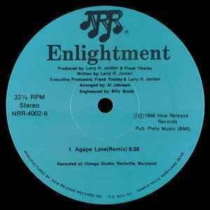 Back Cover Single Enlightment - Agape Love
