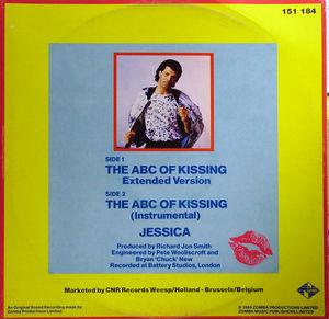 Back Cover Single Richard Jon Smith - The ABC Of Kissing