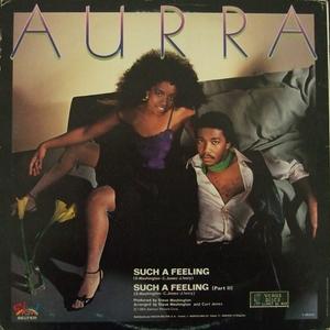 Back Cover Single Aurra - Such A Feeling
