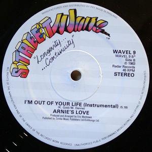 Back Cover Single Arnie's Love - I'm Out Of Your Life