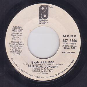 Back Cover Single Spiritual Concept - Bull Doo Doo