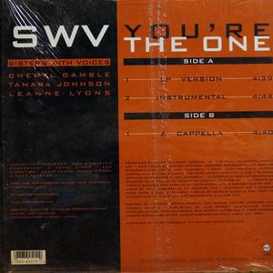 Back Cover Single Swv - You're The One