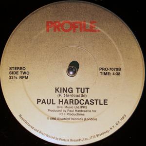 Back Cover Single Paul Hardcastle - King Tut