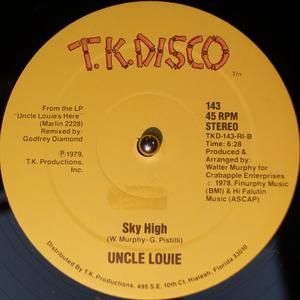 Back Cover Single Uncle Louie - Full-tilt Boogie