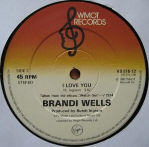 Back Cover Single Brandi Wells - Fantasy (Long Version)