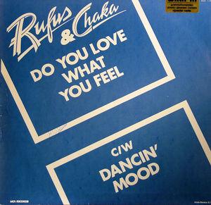 Back Cover Single Rufus & Chaka Khan - Do You Love What You Feel (special U.S. Disco Mix)