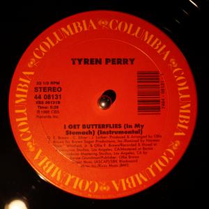 Back Cover Single Tyren Perry - I Get Butterflies (In My Stomach)