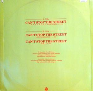 Back Cover Single Chaka Khan - Can't Stop The Street