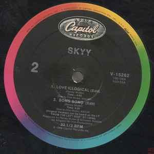 Back Cover Single Skyy - Love Illogical