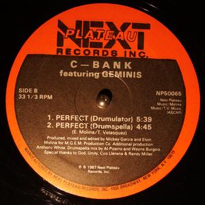 Back Cover Single C-bank - Perfect