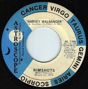 Back Cover Single The Rimshots - Harvey Walbanger