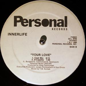 Back Cover Single Inner Life - Your Love