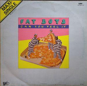 Back Cover Single Fat Boys - Can You Feel It