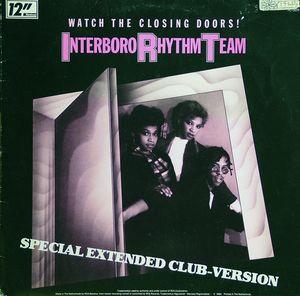 Back Cover Single I R T Interboro Rhythm Team - Watch The Closing Doors