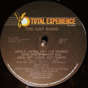 Back Cover Single The Gap Band - Zibble, Zibble (Get The Money)