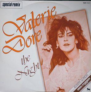 Back Cover Single Valerie Dore - The Night