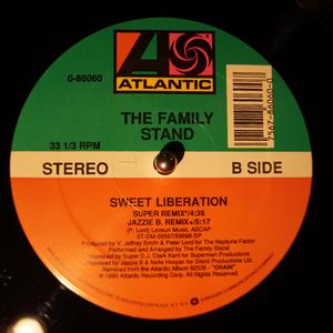 Back Cover Single The Family Stand - Sweet Liberation